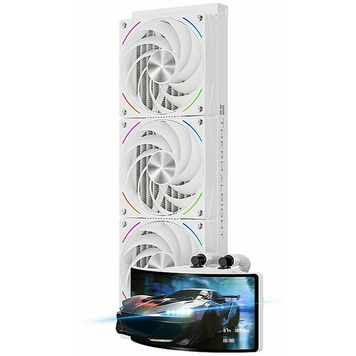 Система водяного охлаждения Thermalright Rainbow Vision 360 Turbo ARGB, белый (RRV360TAW), (R-VISION-360-TRB-WH-ARGB)