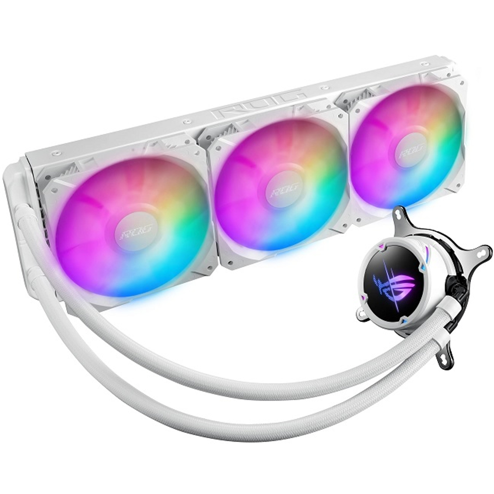 Система водяного охлаждения ASUS ROG STRIX LC II 360 ARGB WHT, белый (90RC00F2-M0UAY2)