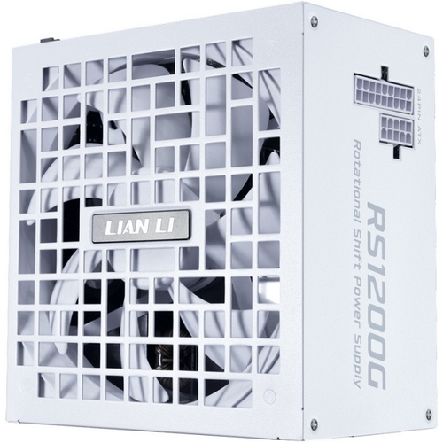 Блок питания Lian Li 1200W RS1200G White, модульный, 16 Pin PCIe 5.1, USB HUB, 80 PLUS Gold (G9P.RS1200G.WH00.RU)
