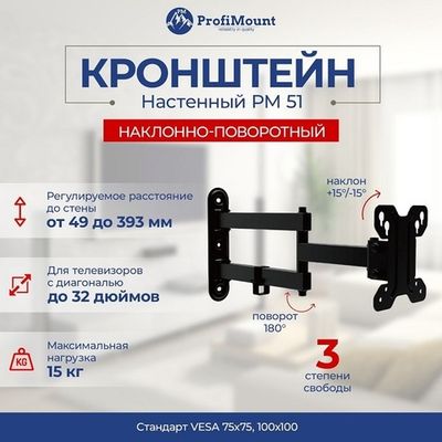 Подставки и кронштейны для аудио- и видеотехники