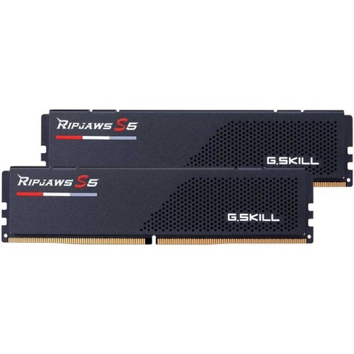 Модуль памяти DIMM DDR5 96Gb, 6400Mhz, 2x48Gb, G.Skill Ripjaws S5 Black (F5-6400J3239F48GX2-RS5K)