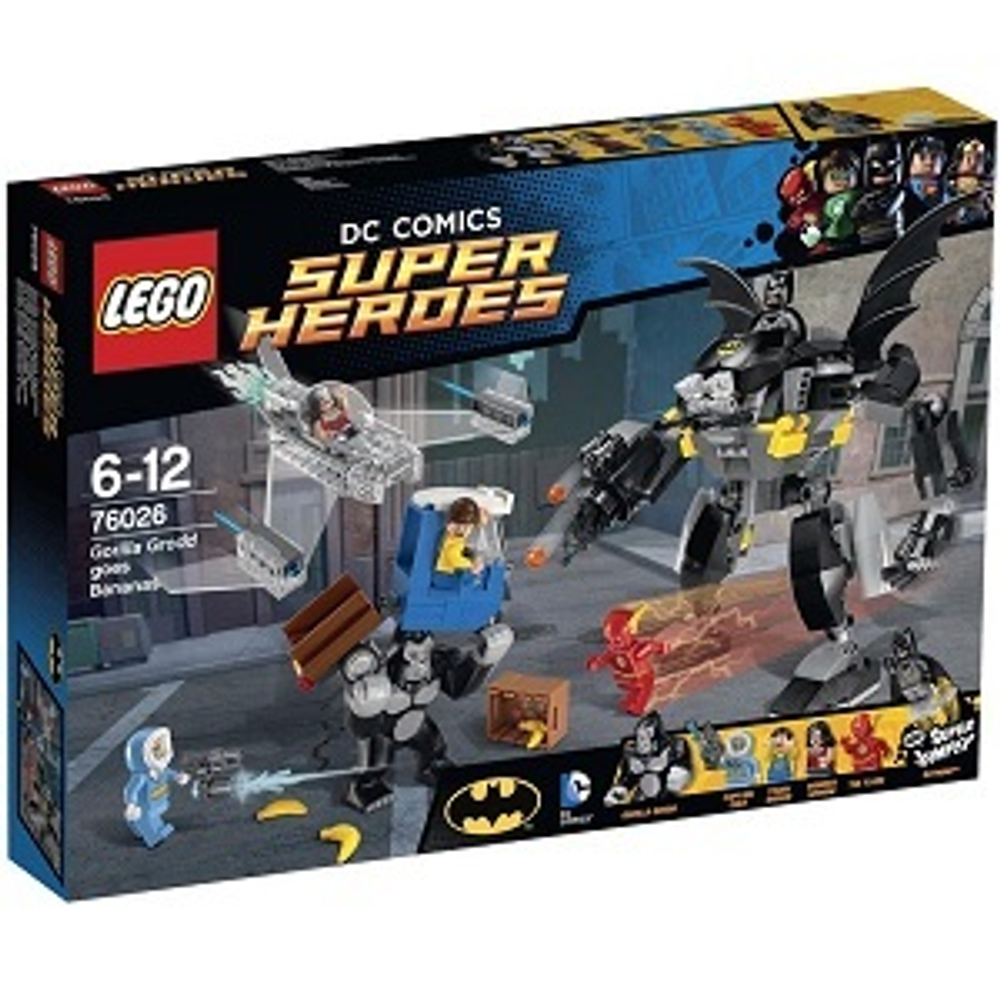 Конструктор LEGO DC Super Heroes 76026 Свирепость Гориллы Гродда