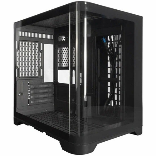 Корпус Mini-Tower 1STPLAYER UVIEW UV5, Micro-ATX, черный (UV5-BK)