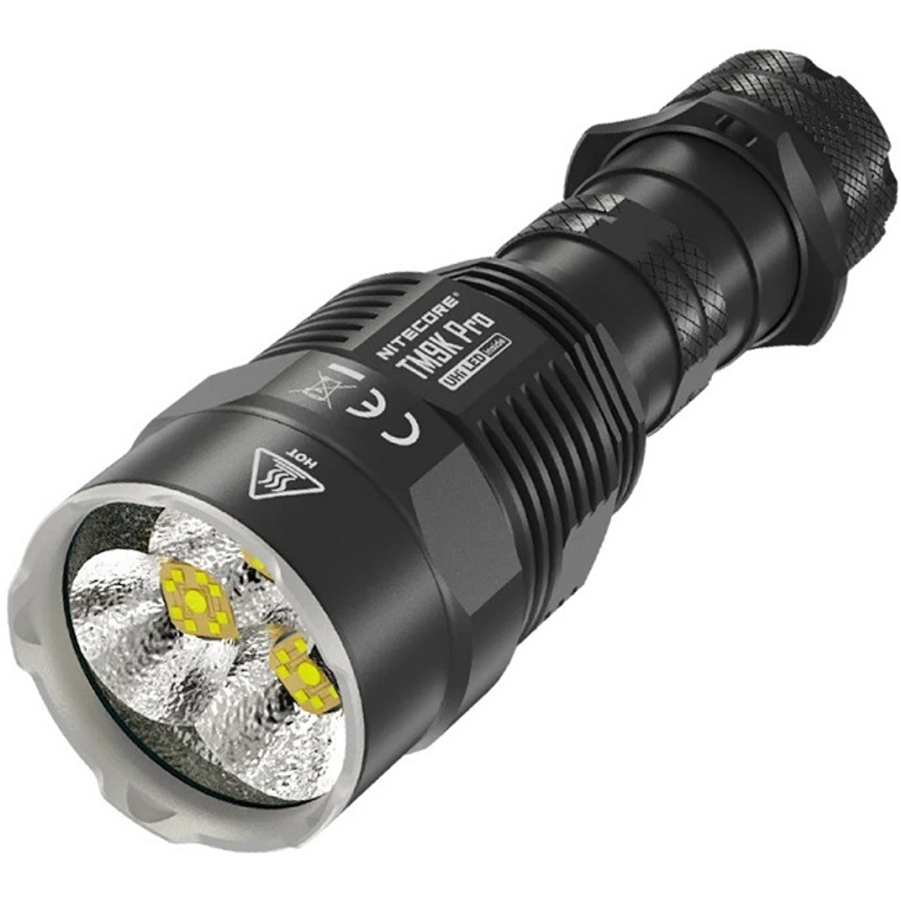 Фонарь светодиодный Nitecore Tiny Monster TM9K Pro, 9900 Lm, 227 г, черный (6952506408191)