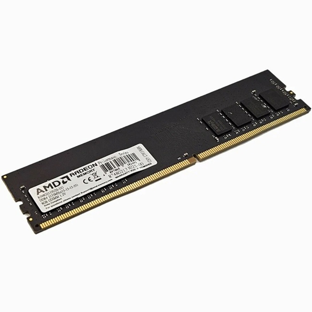 Модуль памяти DIMM DDR4 8Gb, 2400Mhz, AMD Radeon R7 Performance (R748G2400U2S-U)