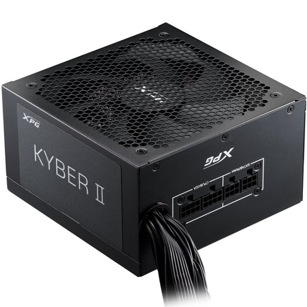 Блок питания ADATA XPG 750W KYBER II, модульный, 16 Pin PCIe 5.1, 80 PLUS Gold (KYBERII750G-BKCEU)
