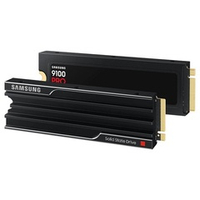 Жесткий диск SSD M.2 4Tb Samsung 9100 PRO Heatsink, 14800/13400MBs, 2600000 IOPS, TLC 3D NAND, PCI-E5.0x4 (MZ-VAP4T0CW)