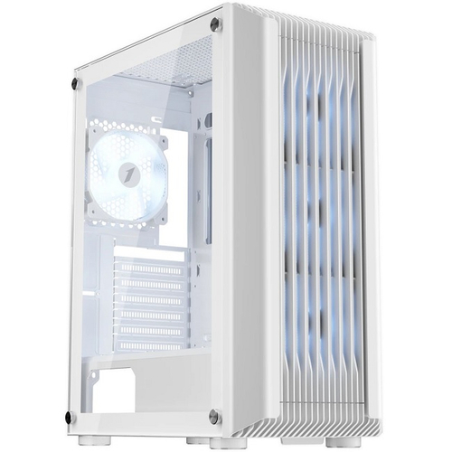 Корпус Midi-Tower 1STPLAYER BULLET HUNTER H6 ARGB, белый (H6-WH-4F7-W)
