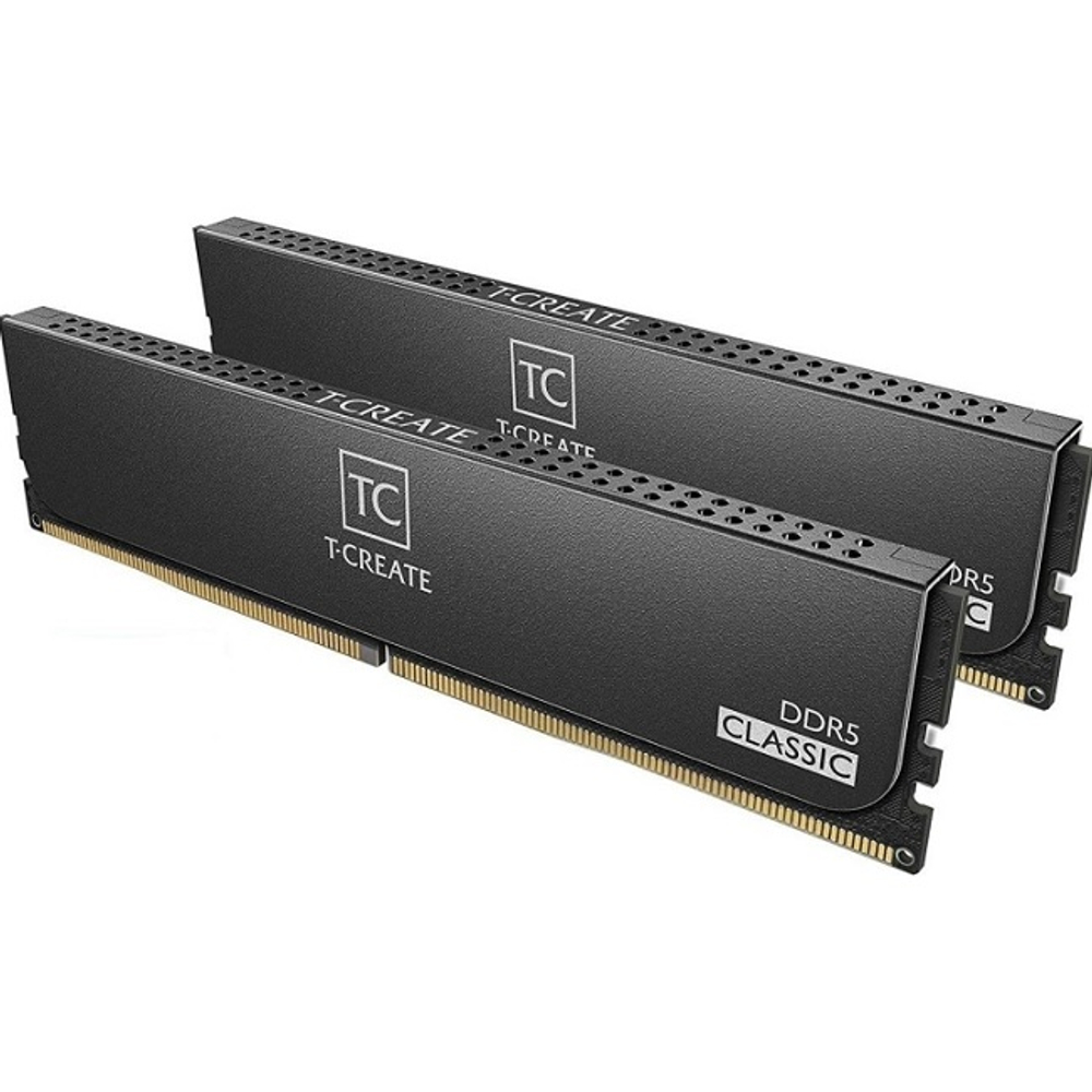Модуль памяти DIMM DDR5 32Gb, 6000Mhz, 2x16Gb, Team Group T-CREATE Classic Black (CTCCD532G6000HC48DC01)