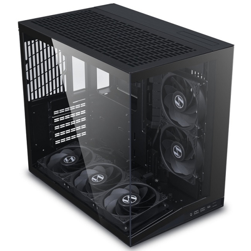 Корпус Midi-Tower Lian Li O11 Dynamic Mini V2 Flow TG Black (G99.O11DMIV2FX.R0)