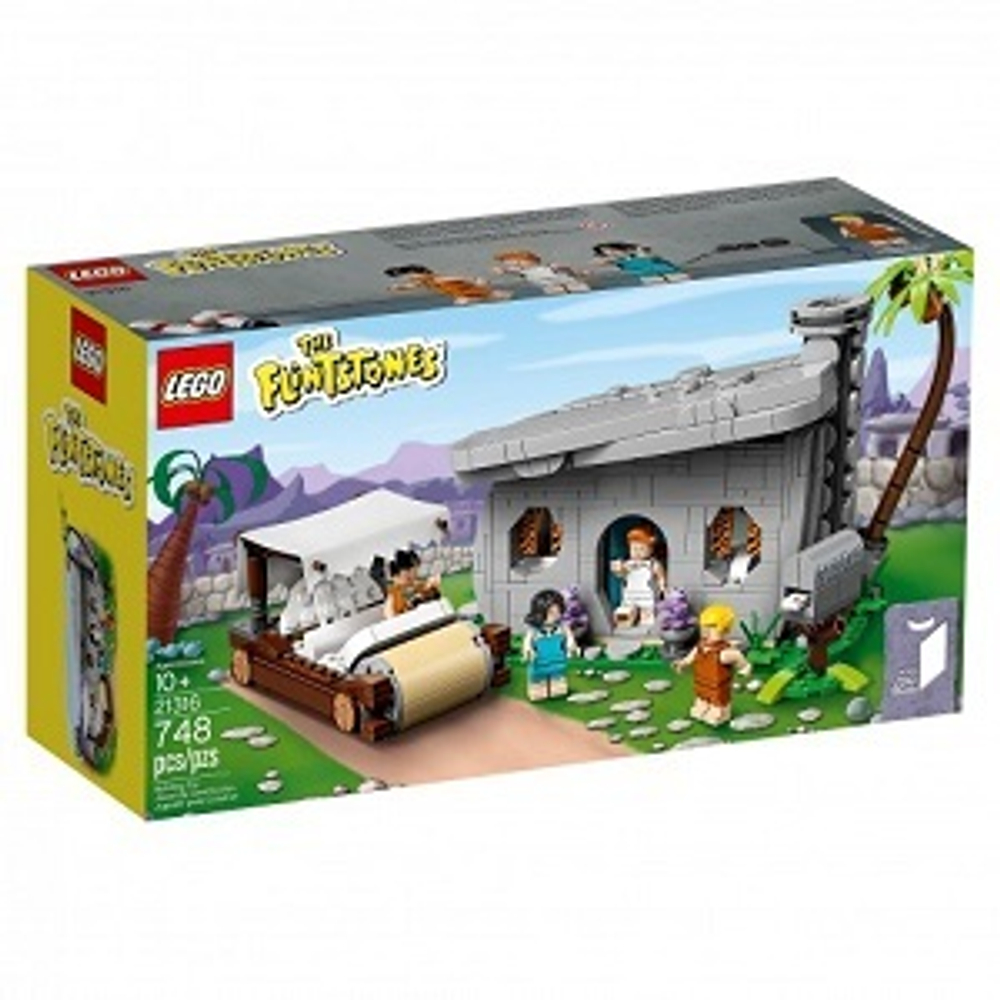 Конструктор LEGO Ideas 21316 Флинтстоуны, 748 деталей, 4 мини-фигурки