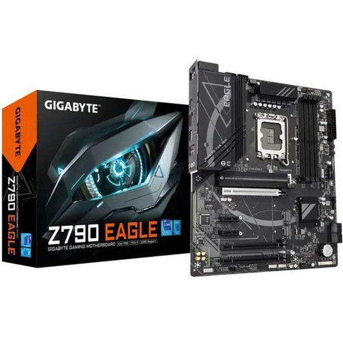 Материнская плата GIGABYTE Z790 EAGLE (LGA1700/Z790/4xDDR5/3xPCI-Ex16/3xM.2/SB7.1/GLAN/DisplayPort/HDMI/ATX)