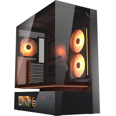 Корпус Midi-Tower Cougar CFV235 Vision ARGB, SSI CEB, черный (CGR-2DA4B-V)