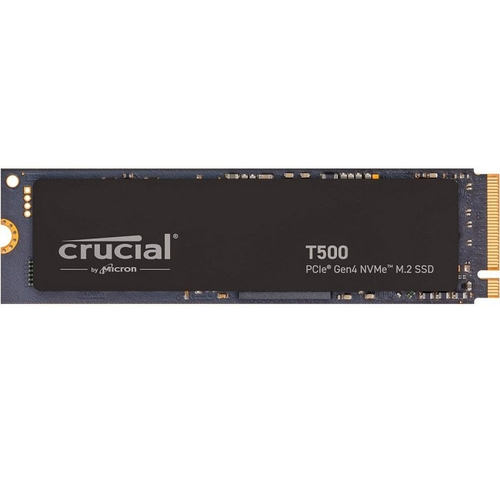 Жесткий диск SSD M.2 2Tb Crucial T500, 7400/7000MBs, 1440000 IOPS, 3D TLC, 2280, PCI-E 4.0x4 (CT2000T500SSD8)