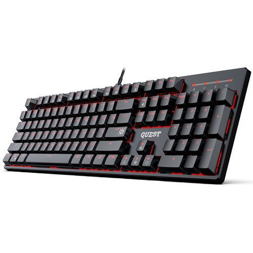 Клавиатура Defender Quest GK-596, механическая, черный (45596)