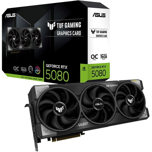 Видеокарта ASUS GeForce RTX 5080 TUF GAMING OC 16GB (TUF-RTX5080-O16G-GAMING), (90YV0M30-M0NA00)