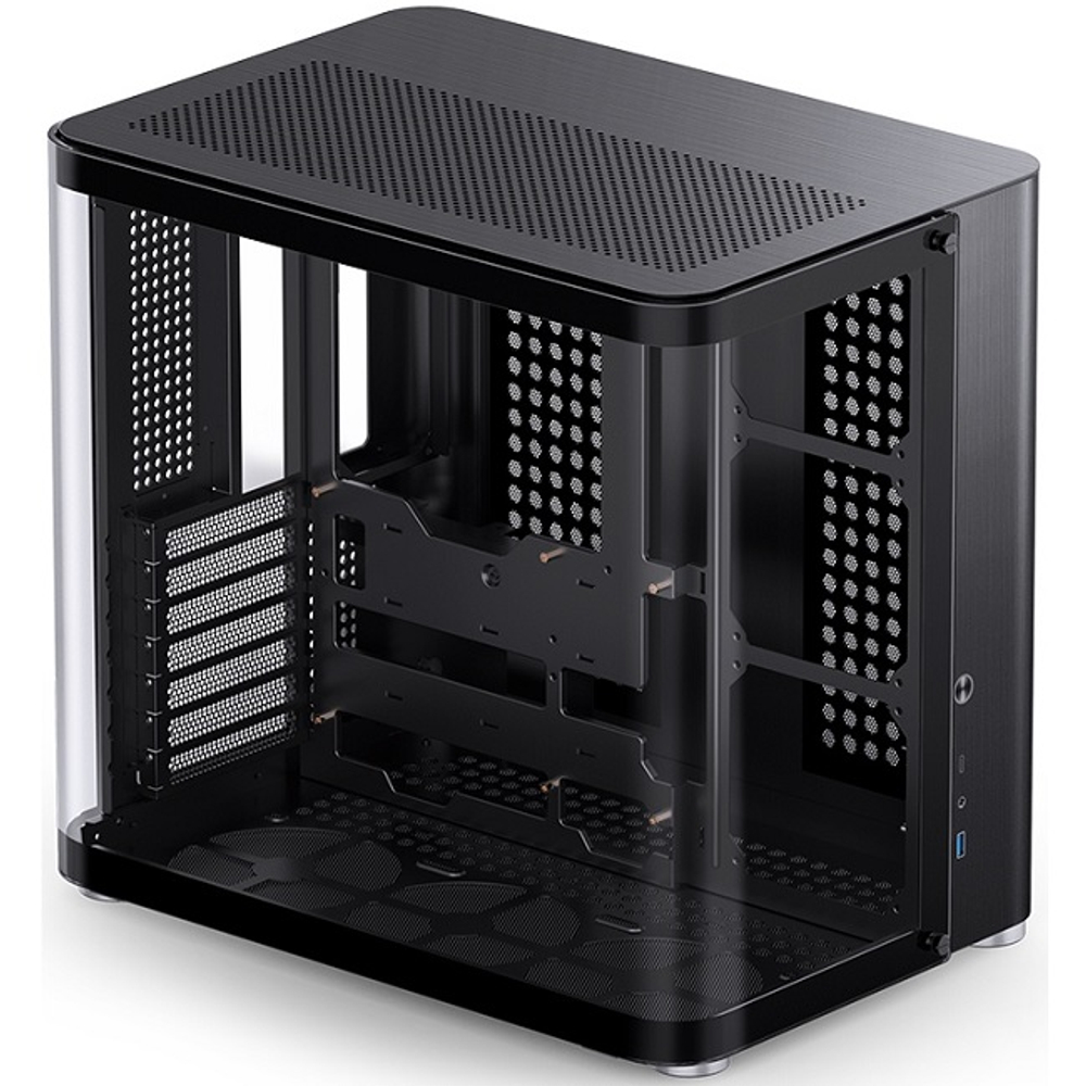 Корпус Midi-Tower JONSBO TK-2 2.0 TG, без Б.П, черный (TK-2 2.0 Black)