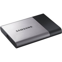Внешний жесткий диск SSD 1Tb, Samsung Portable T3 USB 3.0 Black (MU-PT1T0B)
