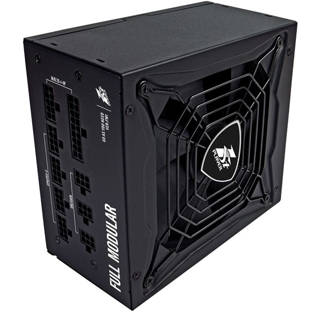 Блок питания 1STPLAYER 750W STEAMPUNK, модульный, 140 мм, 80 PLUS Gold (PS-750SP)