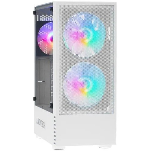 Корпус Midi-Tower Montech X2 MESH FRGB, ATX, белый (X2MESHW)