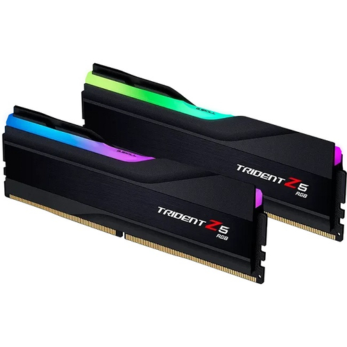 Модуль памяти DIMM DDR5 96Gb, 6000Mhz, 2x48Gb, G.Skill Trident Z5 RGB Black (F5-6000J3036F48GX2-TZ5RK)