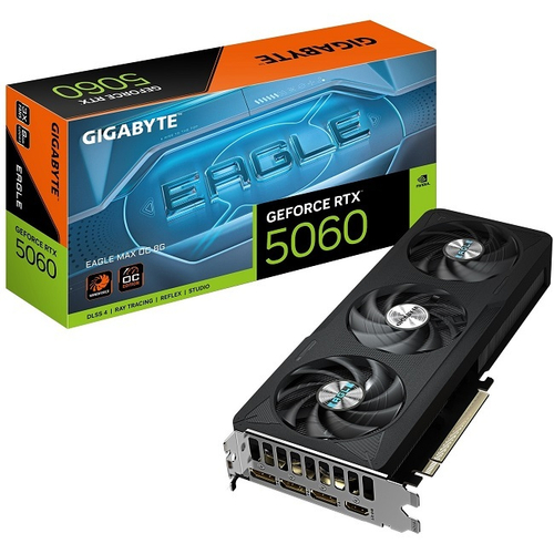 Видеокарта GIGABYTE GeForce RTX 5060 EAGLE MAX OC 8GB (GV-N5060EAGLEMAX OC-8GD)