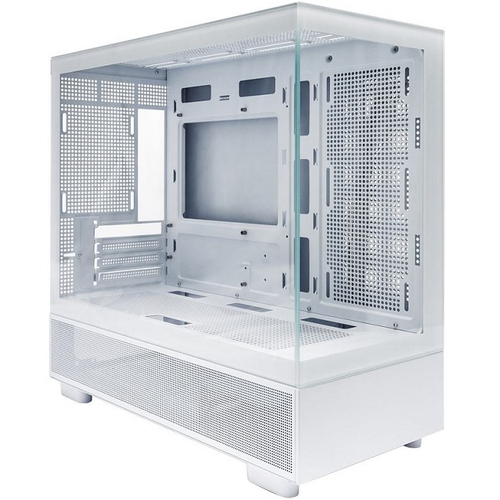 Корпус Mini-Tower 1STPLAYER MIKU Mi5, Micro-ATX, белый (Mi5-WH)