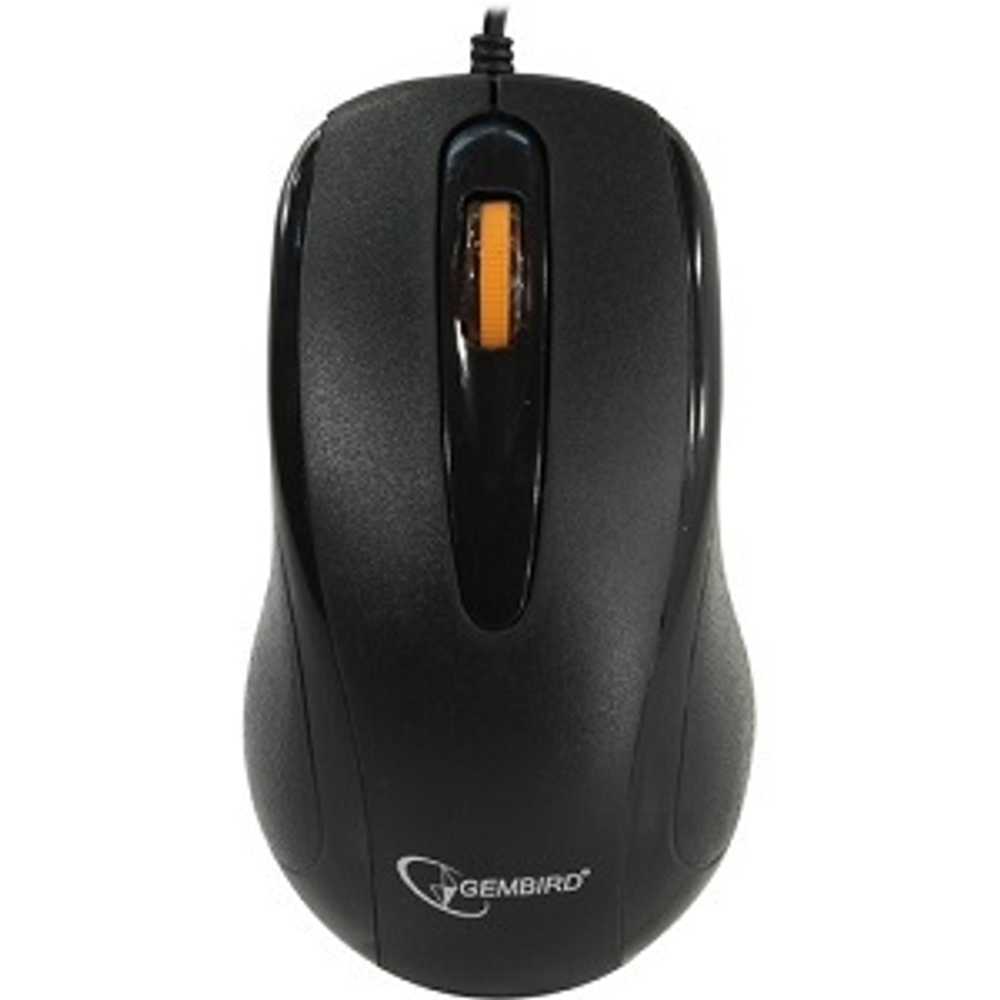 Мышь Gembird, 1000 dpi, оптическая, USB, черный (MUSOPTI8-807U)