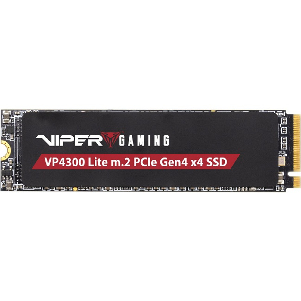 Жесткий диск SSD M.2 1Tb Patriot Viper VP4300 Lite, 7400/6400MBs, 950000 IOPS, 2280, PCI-E 4.0 x4 (VP4300L1TBM28H)