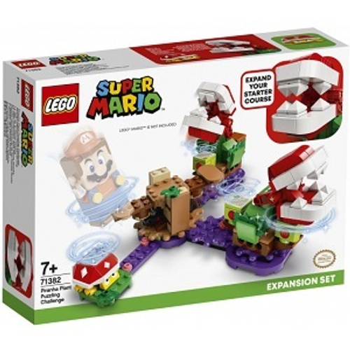 Конструктор LEGO Super Mario 71382 Дополнительный набор Загадочное испытание растения-пираньи
